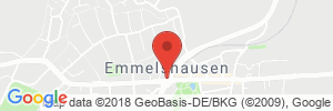 Position der Autogas-Tankstelle: ED-Tankstelle Alfred Mind in 56281, Emmelshausen