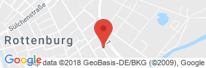 Position der Autogas-Tankstelle: Autoteile Jesse in 72108, Rottenburg
