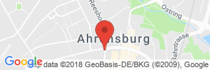 Position der Autogas-Tankstelle: Star Tankstelle Erdogan in 22926, Ahrensburg