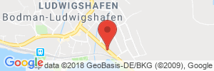 Position der Autogas-Tankstelle: Esso-Tankstelle Kramer in 78351, Bodmann-Ludwigshafen