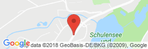 Position der Autogas-Tankstelle: Esso Tankstelle in 24254, Rumohr