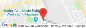 Position der Autogas-Tankstelle: OIL Tankstelle Axel Diegelmann in 36043, Fulda