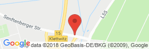 Position der Autogas-Tankstelle: Esso Autohof am Lausitzring in 01998, Klettwitz