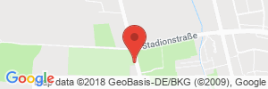 Position der Autogas-Tankstelle: Greenline Tankstelle in 39218, Schönebeck