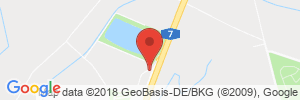 Position der Autogas-Tankstelle: BAB-Tankstelle Aalbek West (Shell) in 24537, Neumünster