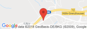 Position der Autogas-Tankstelle: Kfz.-Meisterbetrieb Dirk Gerdien in 56203, Höhr-Grenzhausen