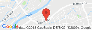 Position der Autogas-Tankstelle: ARAL Tankstelle Josef Gruber KG in 85356, Freising