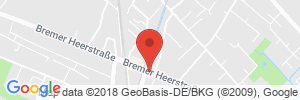 Position der Autogas-Tankstelle: SCORE SB-Station in 26135, Oldenburg