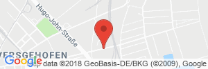 Position der Autogas-Tankstelle: A. May Flüssiggas GmbH & Co. KG in 99086, Erfurt