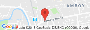 Position der Autogas-Tankstelle: Calpam Tankstelle Hanau in 63452, Hanau-Lamboy