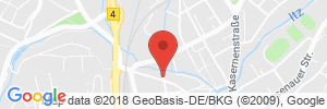 Position der Autogas-Tankstelle: bft-Walther-Tankstelle Coburg in 96450, Coburg