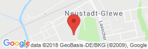 Position der Autogas-Tankstelle: Land-Service GmbH in 19306, Neustadt-Glewe