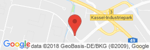 Position der Autogas-Tankstelle: PROGAS GmbH & Co. KG Niederlassung Kassel in 34123, Kassel Waldau