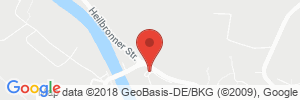 Position der Autogas-Tankstelle: Aral Tankstelle in 71686, Remseck