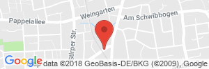 Position der Autogas-Tankstelle: Tankstelle Schwank in 59557, Lippstadt