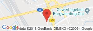 Position der Autogas-Tankstelle: Shell Station in 93055, Regensburg