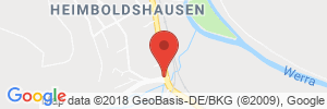 Position der Autogas-Tankstelle: Freie Tankstelle Hugo Reinhold (AGIP) in 36269, Philippsthal-Heimboldshausen