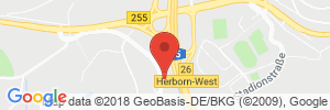 Position der Autogas-Tankstelle: Propan - Gas Scheld in 35745, Herborn - West