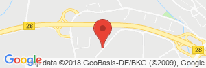 Position der Autogas-Tankstelle: ESSO-Station in 72770, Reutlingen