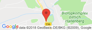Position der Autogas-Tankstelle: Calpam Tankstelle B. Stoll in 59969, Hallenberg