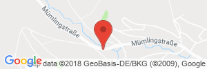 Position der Autogas-Tankstelle: Autohaus Orth in 64750, Lützelbach