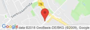 Position der Autogas-Tankstelle: plaza SB-Warenhaus in 24113, Kiel