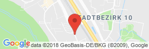 Position der Autogas-Tankstelle: Avia Tankstelle Michael Dahlke in 40595, Düsseldorf
