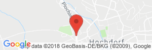 Position der Autogas-Tankstelle: Esso Tankstelle + Müller & Wolf GbR in 73269, Hochdorf