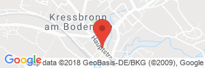 Position der Autogas-Tankstelle: Esso Station Biggel in 88079, Kressbronn