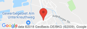 Position der Autogas-Tankstelle: AVIA Station in 86444, Affing