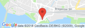Position der Autogas-Tankstelle: bft in 88131, Lindau