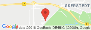 Position der Autogas-Tankstelle: Globus Hilscher in 07751, Jena-Isserstedt