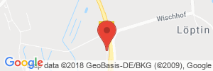 Position der Autogas-Tankstelle: Nordoel Tankstelle in 24250, Löptin