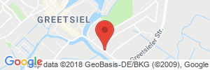 Position der Autogas-Tankstelle: Freie Tankstelle / Gerhard Poppinga in 26736, Greetsiel