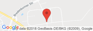 Position der Autogas-Tankstelle: Rieks Tankcenter in 33039, Nieheim