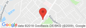 Position der Autogas-Tankstelle: Esso Hoffmann in 33790, Halle (Westfalen)