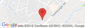 Position der Autogas-Tankstelle: Star Tankstelle in 33818, Leopoldshöhe
