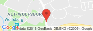 Position der Autogas-Tankstelle: Star Tankstelle in 38448, Wolfsburg