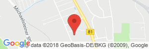 Position der Autogas-Tankstelle: Aral Tankstelle in 38889, Blankenburg