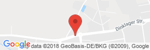 Position der Autogas-Tankstelle: Esso Station in 49393, Lohne
