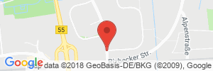 Position der Autogas-Tankstelle: Westf. Kornverkaufsgenossenschaft eG in 59557, Lippstadt
