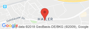Position der Autogas-Tankstelle: Aral Tankstelle Holger Hohls in 63571, Gelnhausen-Hailer