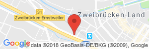 Position der Autogas-Tankstelle: Petes-Stop Autogastankstellen (Tankautomat) in 66482, Zweibrücken