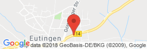 Position der Autogas-Tankstelle: SB Tankstelle Autoservice Karl-Heinz Teufel in 72184, Eutingen