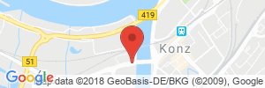Position der Autogas-Tankstelle: Maxgas GmbH in 54329, Konz-Könen