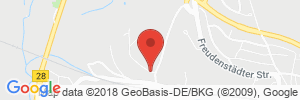 Position der Autogas-Tankstelle: Haisch-Mineralölvertrieb in 72280, Dornstetten