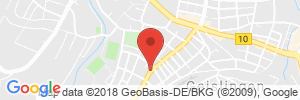 Position der Autogas-Tankstelle: OMV Tankstelle in 73312, Geislingen