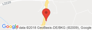 Position der Autogas-Tankstelle: BAB-Tankstelle Ellwanger Berge Ost (Esso) in 73479, Ellwangen