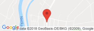 Position der Autogas-Tankstelle: Minol tanken in 74385, Pleidelsheim