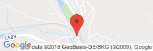 Position der Autogas-Tankstelle: Avia Tankstelle in 74743, Seckach